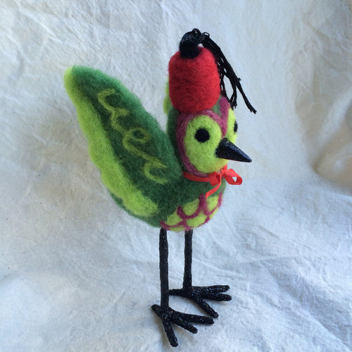 "Mr. Bertran Bird" by artist Christine Benjamin