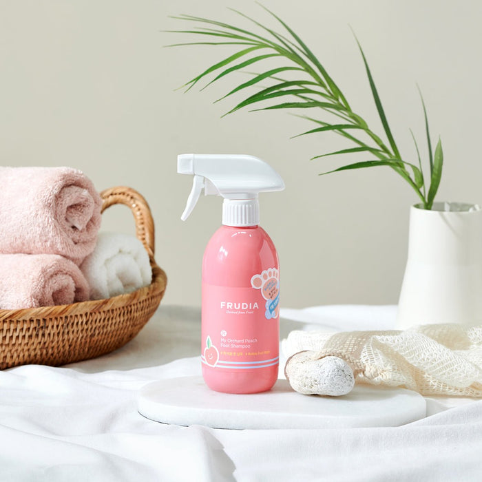 Frudia My Orchard Peach Foot Shampoo 390ml | La Cosmetique
