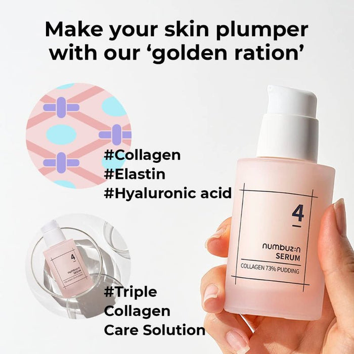 Numbuzin No.4 Collagen 73% Pudding Serum 50ml | La Cosmetique