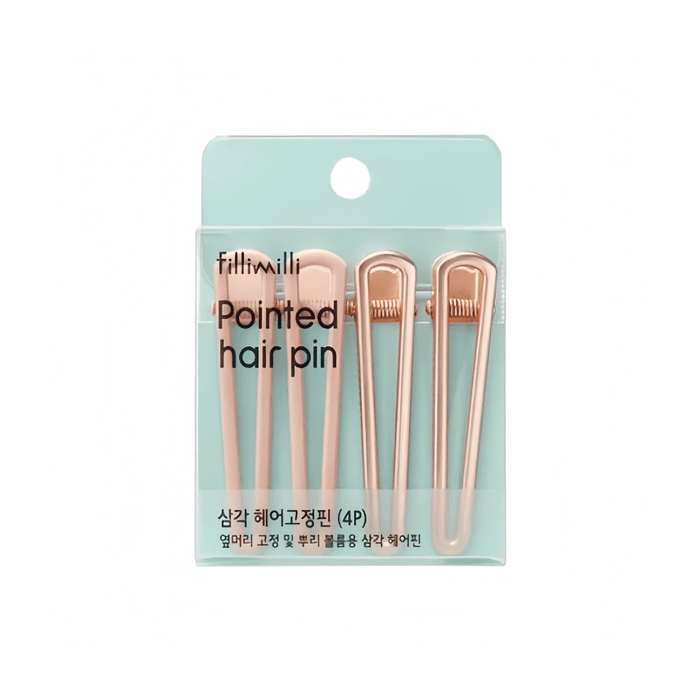Fillimilli Pointed Hair Pin 4pcs | La Cosmetique