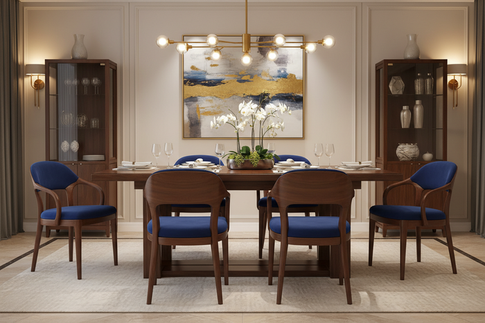 Premium wooden dining chair design