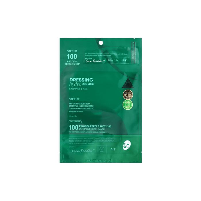 VT Cosmetics Pro Cica Reedle Shot 100 2Step Hydrogel Mask [1pc] | La Cosmetique