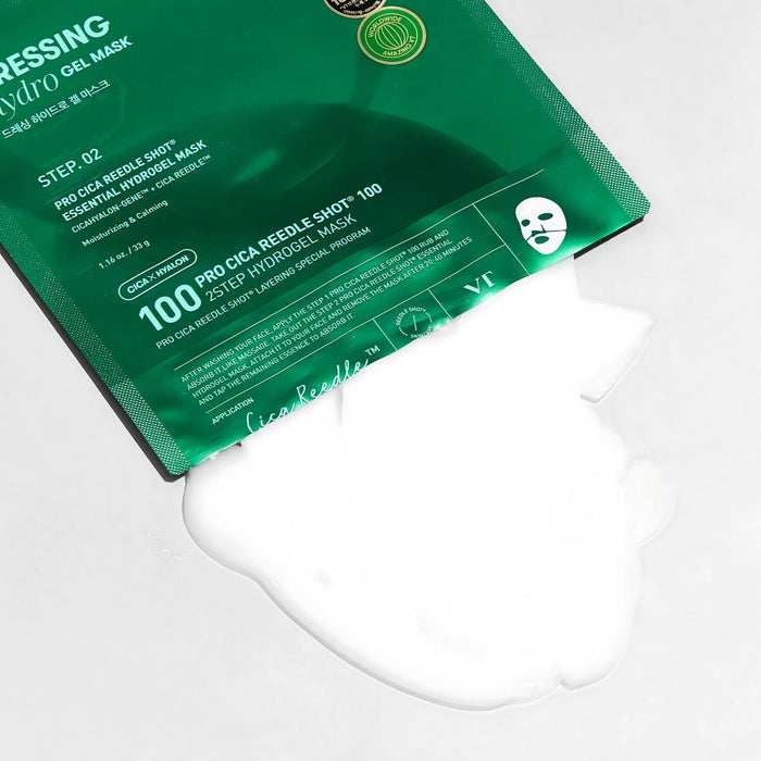 VT Cosmetics Pro Cica Reedle Shot 100 2Step Hydrogel Mask [1pc] | La Cosmetique