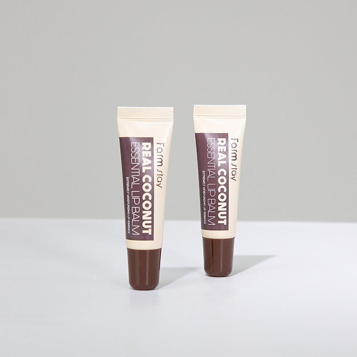 Farmstay Real Coconut Essential Lip Balm 10ml | La Cosmetique