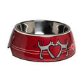 Rogz Rogz Bubble Bowl - Red Heart