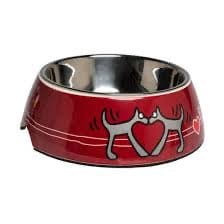 Rogz Rogz Bubble Bowl - Red Heart