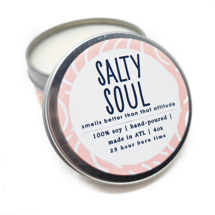 Salty Soul Candle - 4oz