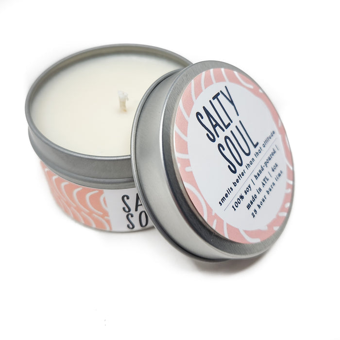 Salty Soul Candle - 4oz