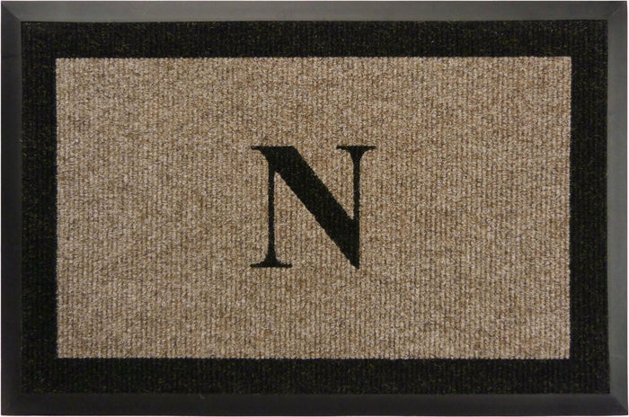 Samson Monogram "N" Door Mat