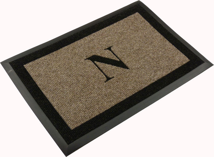 Samson Monogram "N" Door Mat