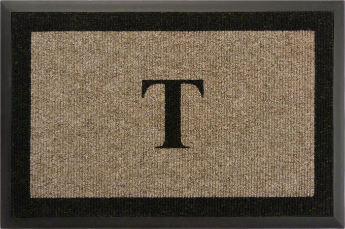 Samson Monogram "T" Door Mat