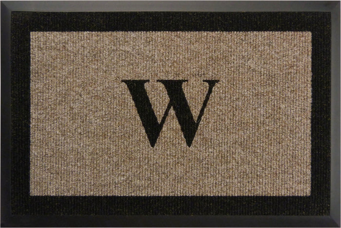 Samson Monogram "W" Door Mat