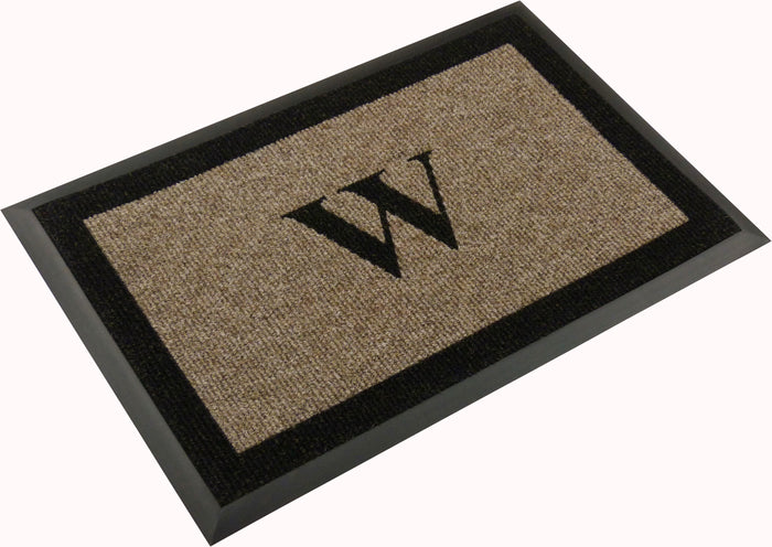 Samson Monogram "W" Door Mat