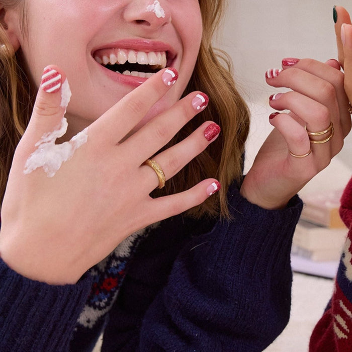 Ohora Semi - Cured Gel Nail - N Santa Cane | La Cosmetique