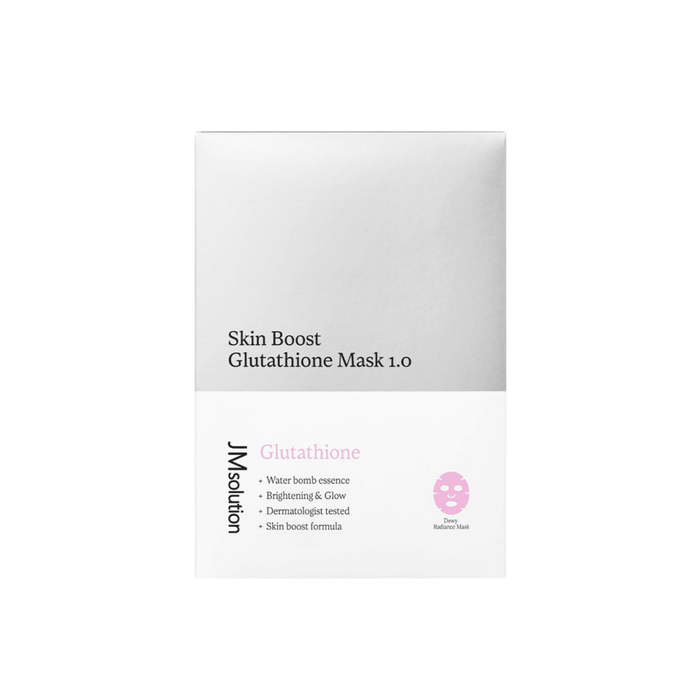 JMsolution Skin Boost Glutathione Mask Box 1.0 [10pcs] | La Cosmetique