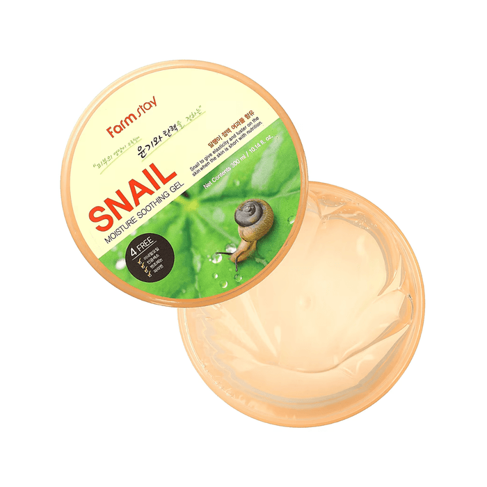 Farmstay Snail Moisture Soothing Gel 300ml | La Cosmetique