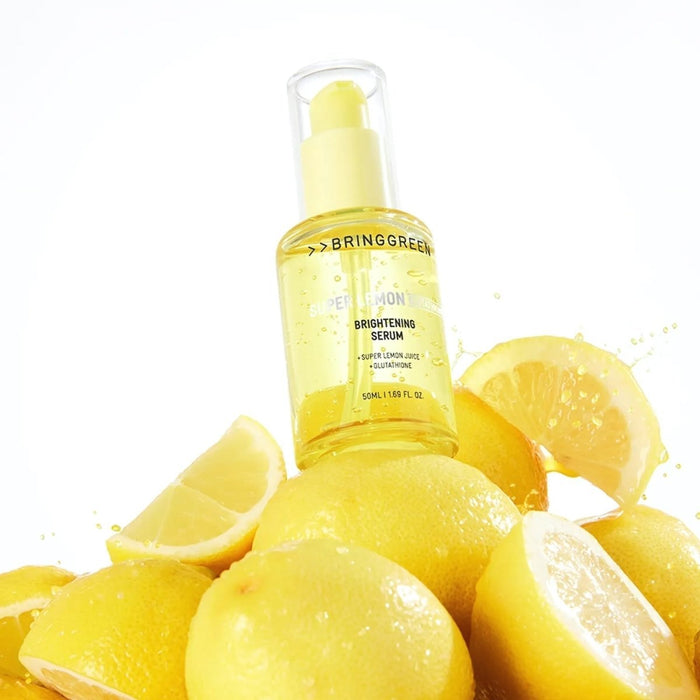 Bring Green Super Lemon Glutathione Brightening Serum Set 50ml (+Night Activator) | La Cosmetique