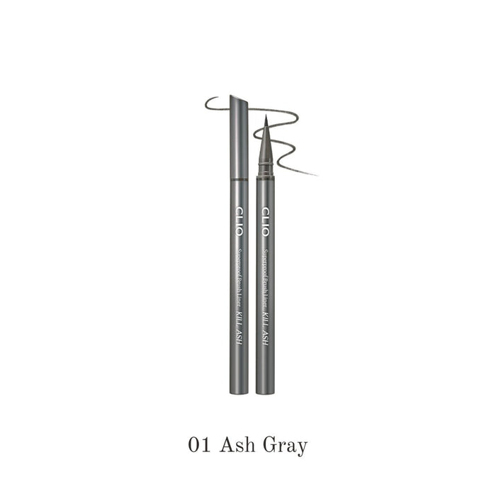 Clio Superproof Brush Liner Kill Ash | La Cosmetique