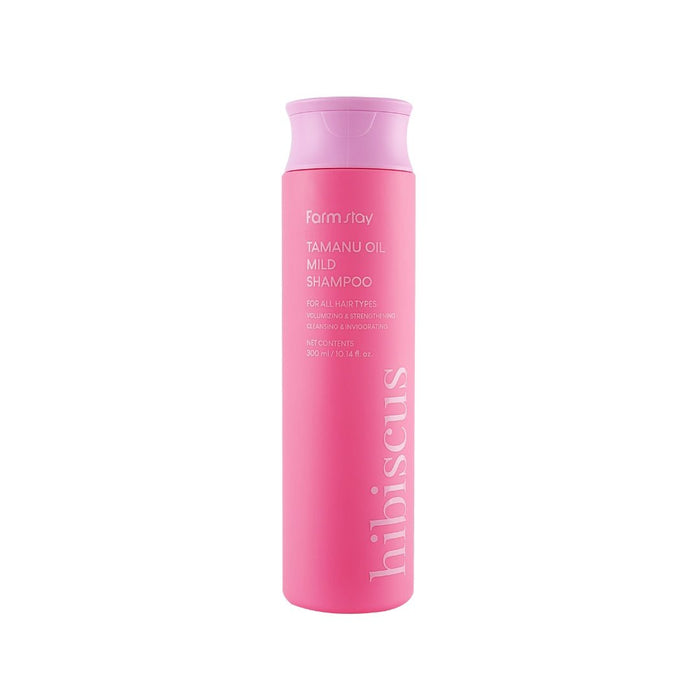 Farmstay Tamanu Oil Mild Shampoo Hibiscus 300ml | La Cosmetique