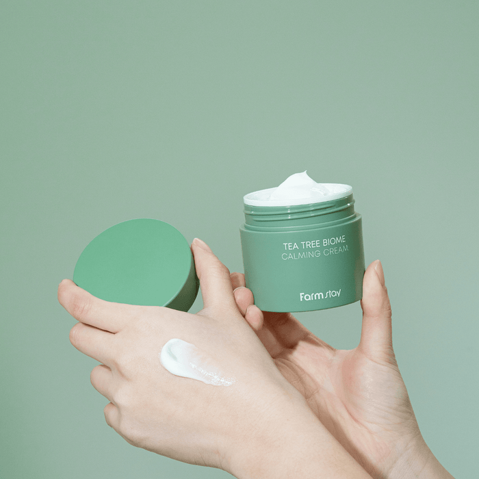 Farmstay Tea Tree Biome Calming Cream 80ml | La Cosmetique