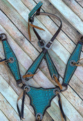 Teal Gator Gladiator Tack Set