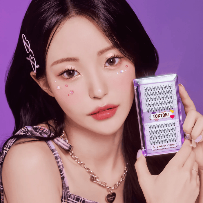 Coringco Toktokhara Check Eyelash [100pcs] | La Cosmetique