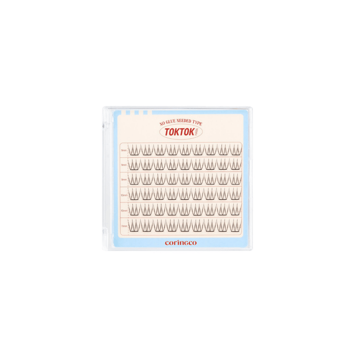 Coringco Toktokhara No Glue Eyelash [54pcs] | La Cosmetique