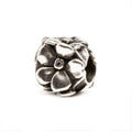 Trollbead-Rose Bead, Silver-Retired