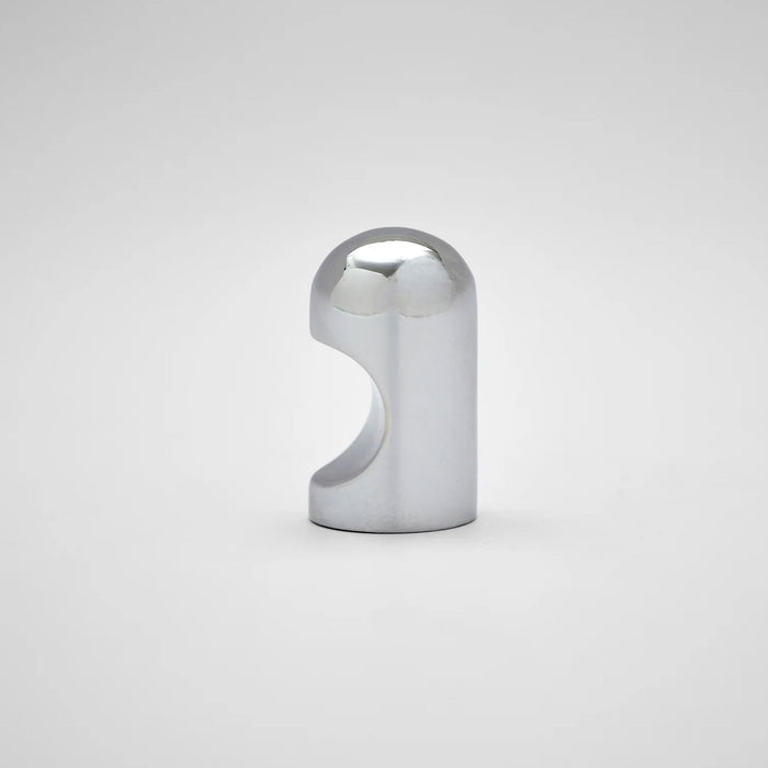 Small Polished Chrome Knob