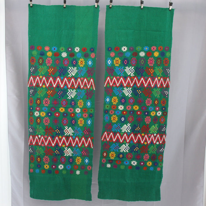 Ukrainian Woven Embroidered Table Runner (2 Available) 50" X 17"
