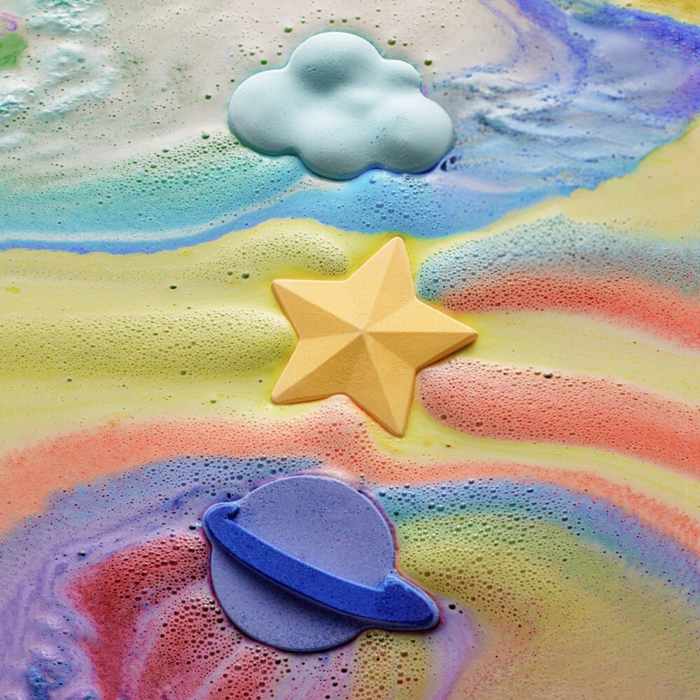 ROUND A’ROUND Universe Bubble Bath Bomb [Unknown Planet] 170g | La Cosmetique
