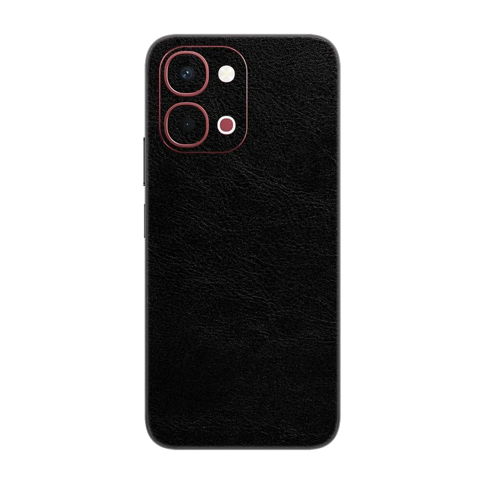 Flat Back / Obsidian Leather