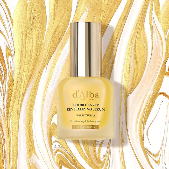 d'Alba White Truffle Double Layer Revitalising Serum | La Cosmetique