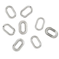 WR CAD OVAL EYELETS SILVR 50PC