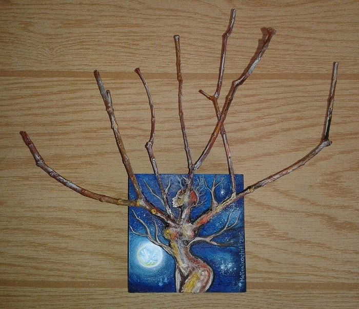 "ZIHUAKUAHUITL (Tree Woman)" by artist Gabriela Zapata